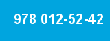 978 012-52-42